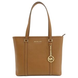 Michael Kors Tan Structured Leather Tote